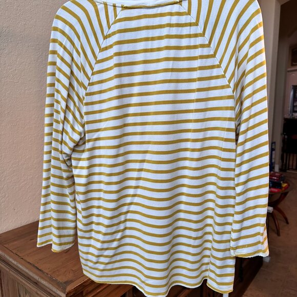 Cabi The Dreamer Yellow and White Medium - Picture 3 of 3